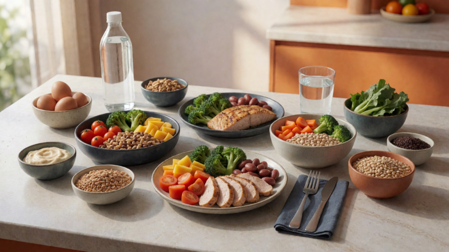 4-Week Beginner Full-Body Foundation nutrition guidance