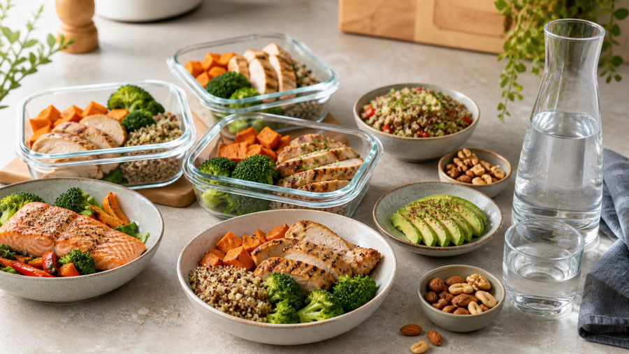 4-Week Beginner Full-Body Foundation: Progression Cycle 6 nutrition guidance