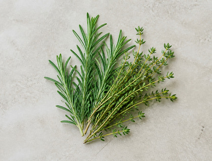 Fresh Herbs (rosemary, thyme)