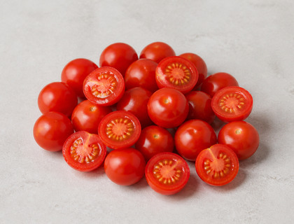 Cherry tomatoes, halved