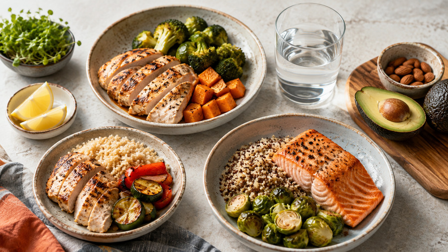 7-Day Home Strength Plan with Three Workouts: Progression Cycle 8 nutrition guidance