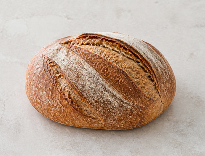 Whole-wheat sourdough bread