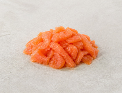 Smoked salmon, chopped