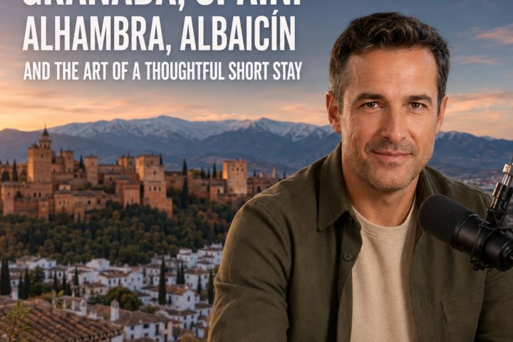 Podcast - Granada, Spain: Alhambra, Albaicín and the Art of a Thoughtful Short Stay