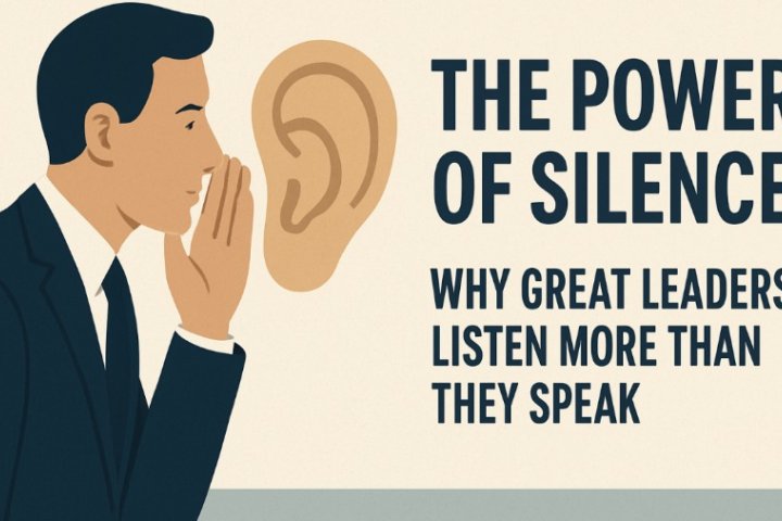 Why Great Leaders Listen More Than They Speak