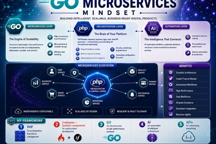 PHP + Go + AI: The Modern Microservices Architecture for Scalable Products