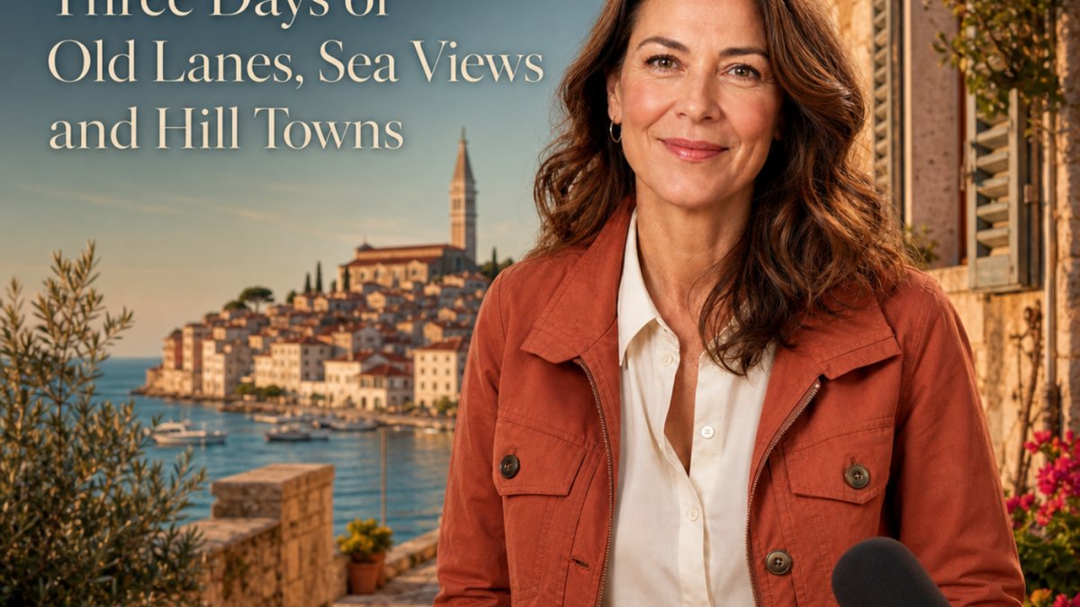 Podcast - Rovinj and the Istrian Coast: Three Days of Old Lanes, Sea Views and Hill Towns