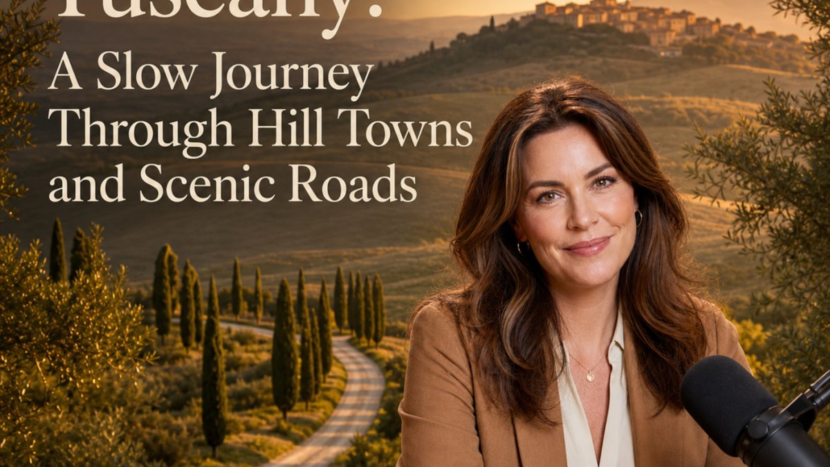 Podcast - Val d’Orcia, Tuscany: A Slow Journey Through Hill Towns and Scenic Roads
