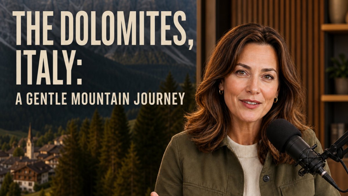 Podcast - The Dolomites, Italy: A Gentle Mountain Journey