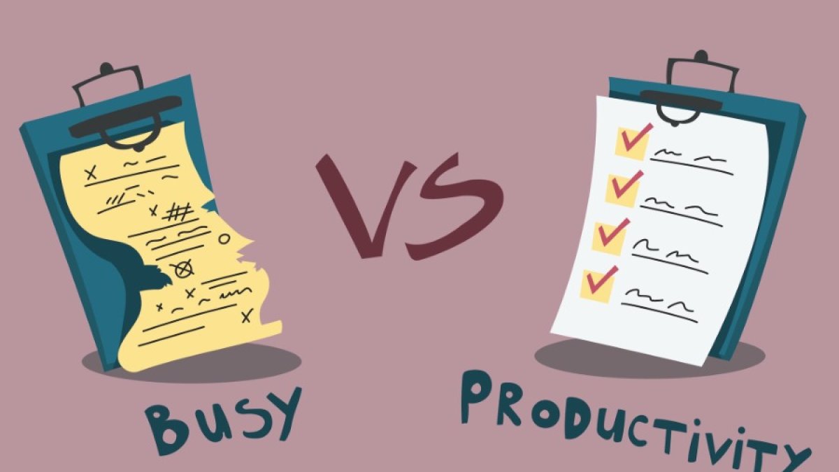 The Real Difference Between Being Busy and Being Productive
