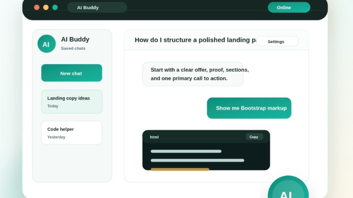 AI-tool: AI Buddy