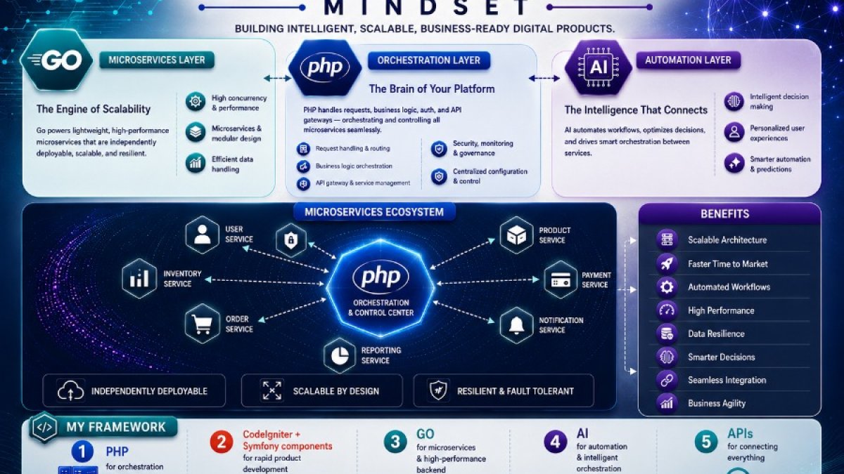 PHP + Go + AI: The Modern Microservices Architecture for Scalable Products