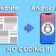 How to easily convert a Web application into a native Android application
