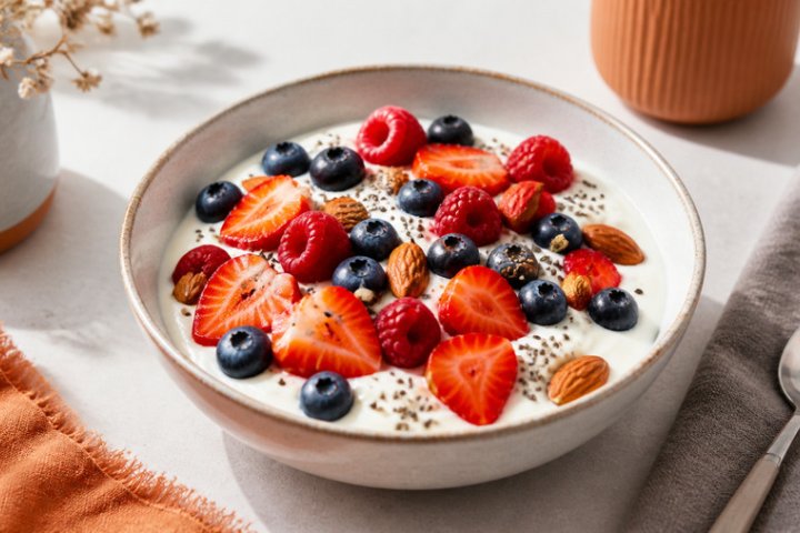 Greek Yogurt & Berry Power Snack (Sunday, October 27, 2024)